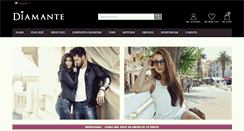 Desktop Screenshot of diamantejeans.com